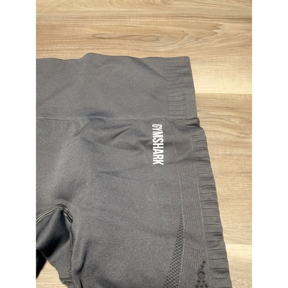 Gymshark Energy+ Seamless Leggings Womens S Grey Cropped High Waist Yoga Gym - Picture 4 of 8